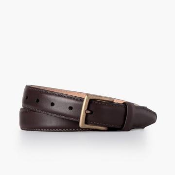 Dámské Pásky Thursday Boots Classic Læder Hnědé | CZ390DFM30