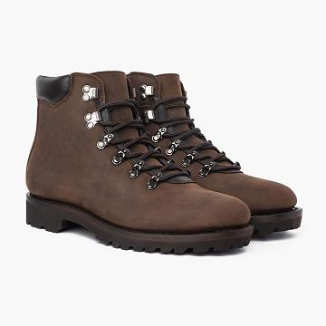 Pánské Boty Thursday Boots Commander Læder Rugged & Resilient Hnědé | CZ154GSO