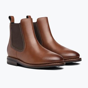 Pánské Boty Thursday Boots Duke Læder Hnědé | CZ161ILH