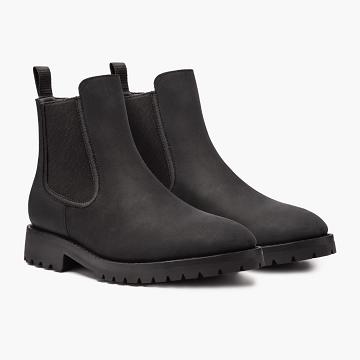 Pánské Boty Thursday Boots Legend Læder Černé | CZ193WNB