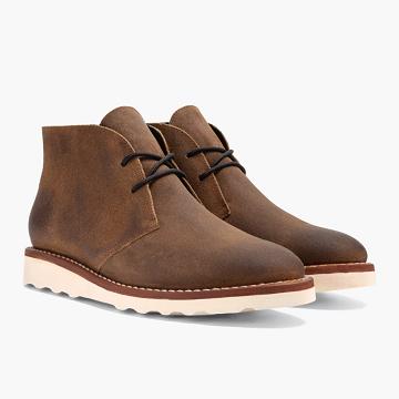 Pánské Boty Thursday Boots Scout Semišové Nubuck Rugged & Resilient Hnědé | CZ212OKI