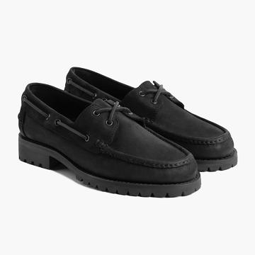 Pánské Loafers Thursday Boots Handsewn Læder Černé | CZ263PJJ
