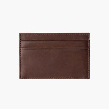 Pánské Peněženky Thursday Boots Card Holder Læder Vínové | CZ171BEX