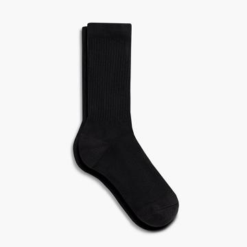 Pánské Ponožky Thursday Boots Sodello Classic Crew Bavlněné Černé | CZ332LIS