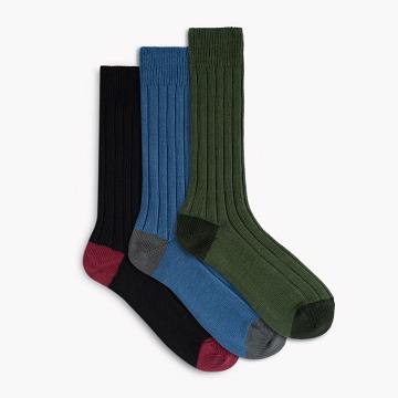 Pánské Ponožky Thursday Boots Sodello Legacy Bavlněné 3-Pack Viacfarebný | CZ3PJJ