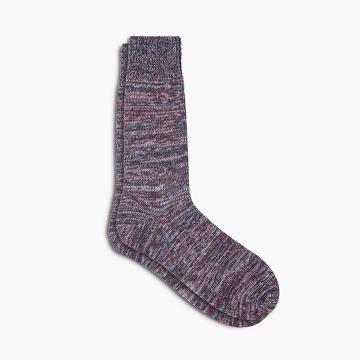 Pánské Ponožky Thursday Boots Sodello Marled Bavlněné Fialové | CZ8TCE