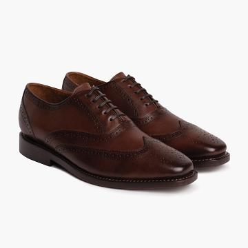 Pánské Společenské Boty Thursday Boots Aviator Læder Káva | CZ240UZG
