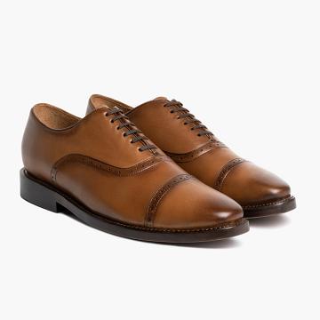 Pánské Společenské Boty Thursday Boots Broadway Læder Hnědé | CZ241YXF