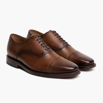 Pánské Společenské Boty Thursday Boots Executive Læder Rugged & Resilient Hnědé | CZ250VRW