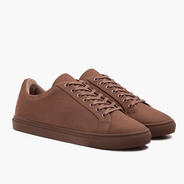 Pánské Tenisky Thursday Boots Premier Low Tops Nubuck Hnědé | CZ228LIS