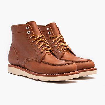 Pánské Šněrovací Boty Thursday Boots Diplomat Læder Hnědé | CZ94VRW