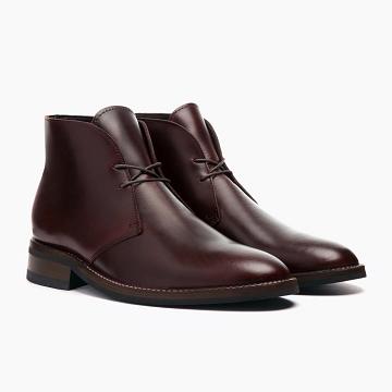 Pánské Šněrovací Boty Thursday Boots Scout Læder Káva | CZ119BEX