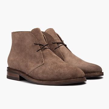 Pánské Šněrovací Boty Thursday Boots Scout Semišové Káva Hnědé | CZ124LIS